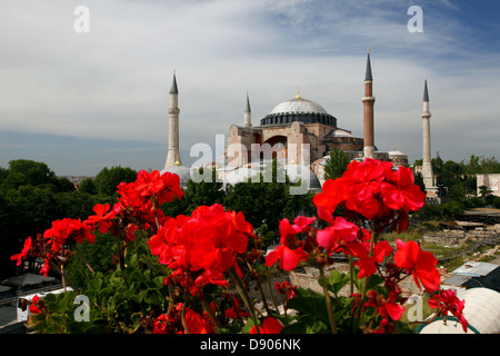 HAGIA SOPHIA MOSQUE AYA SOFYA ISTANBUL TURKEY 23 May 2012 Stock Photo