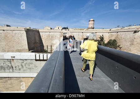 Marseilles, France. 7th June 2013. First day opening of the MuCEM (Museum of European and Mediterranean civilizations) in Marseilles (13,France). Credit:  Roland Bouvier/Alamy Live News Stock Photo