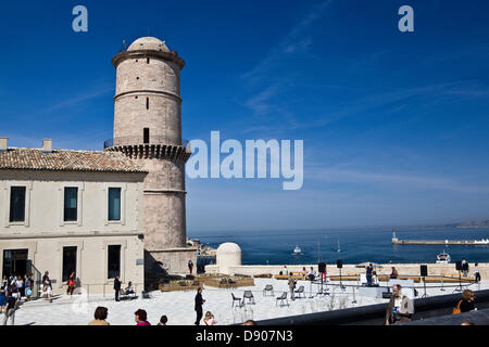 Marseilles, France. 7th June 2013. First day opening of the MuCEM (Museum of European and Mediterranean civilizations) in Marseilles (13,France).Fort St. Jean Credit:  Roland Bouvier/Alamy Live News Stock Photo