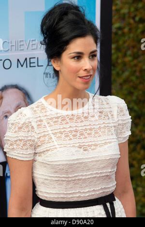 Hollywood, California, USA. 6th June, 2013.  SARAH SILVERMAN arrives for the American Film Institute Tribute to Mel Brooks at its Life Achievement Award Gala.(Credit Image: Credit:  Brian Cahn/ZUMAPRESS.com/Alamy Live News) Stock Photo