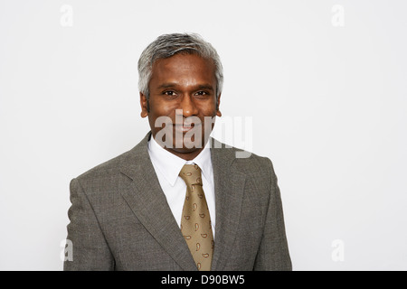 Portrait of a middle-aged smiling man. Stock Photo