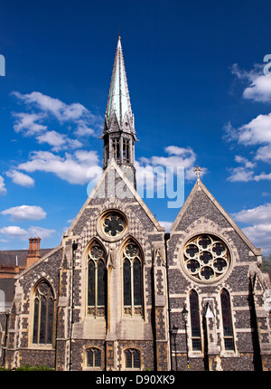 View of Harrow School Chapel, Harrow, Middlesex, Greater London, England, United Kingdom Stock Photo