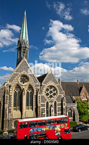 View of Harrow School Chapel, Harrow, Middlesex, Greater London, England, United Kingdom Stock Photo