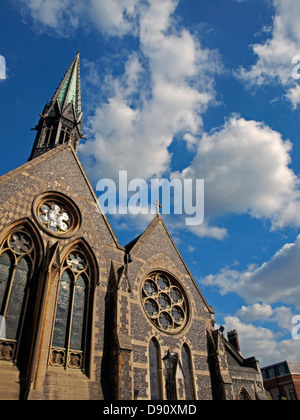 View of Harrow School Chapel, Harrow, Middlesex, Greater London, England, United Kingdom Stock Photo