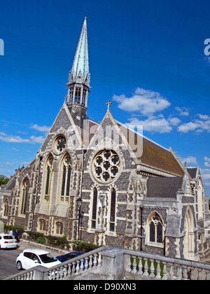 View of Harrow School Chapel, Harrow, Middlesex, Greater London, England, United Kingdom Stock Photo