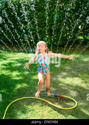 Girl nude showering outdoors Stock Photo - Alamy