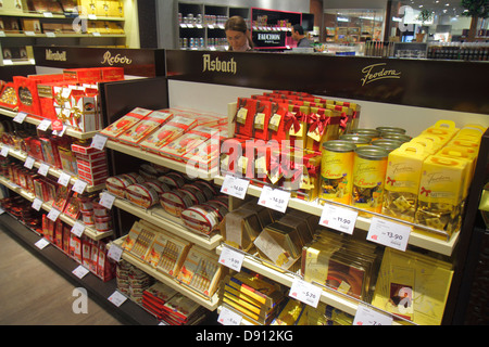 Chocolates. Duty free shop Stock Photo: 60053703 - Alamy