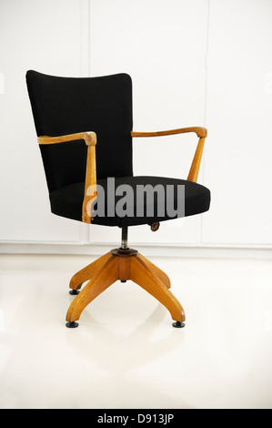 Old fashioned office chair Stock Photo