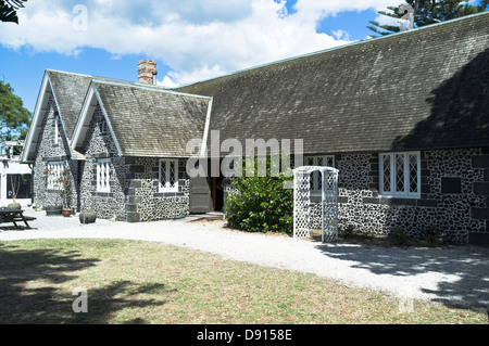 dh Mission Bay AUCKLAND NEW ZEALAND Historic Mission house stonehouse cafe Stock Photo