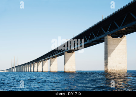 View of Oresund Bridge Stock Photo