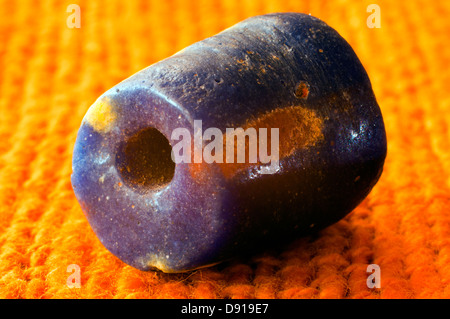 glass bead, ghana, in studio setting Stock Photo