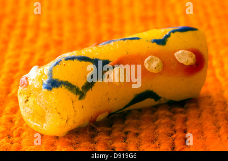 glass bead, ghana, in studio setting Stock Photo