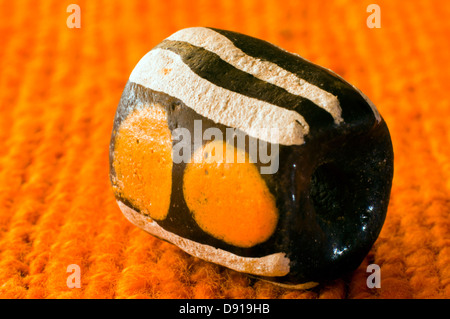 glass bead, ghana, in studio setting Stock Photo