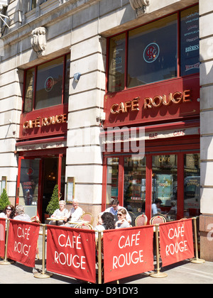 Cafe Rouge at the Printworks in Manchester UK Stock Photo