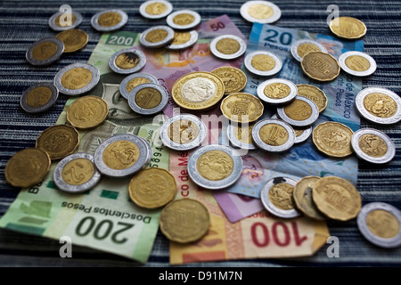 Mexican Pesos. Stock Photo