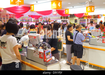 Singapore,Bishan Place,Junction 8,shopping shopper shoppers shop shops market markets marketplace buying selling,retail store stores business business Stock Photo