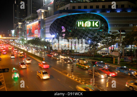 Bangkok Thailand,Thai,Pathum Wan,Phaya Thai Road,MBK Center,centre,complex,shopping shopper shoppers shop shops market markets marketplace buying sell Stock Photo