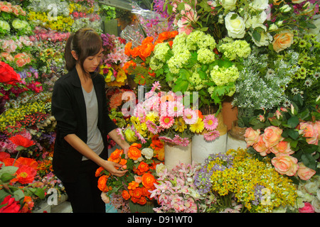 Thailand,Thai,Bangkok,Chatuchak,Jatujak Weekend Market,J.J.,flea,shopping shopper shoppers shop shops market buying selling,store stores business busi Stock Photo