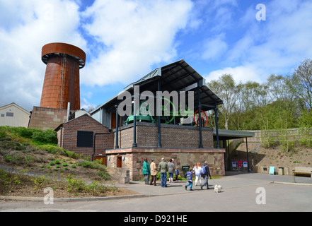 Entrance to Blists Hill Victorian Town, Madeley, Telford, Shropshire, England, United Kingdom Stock Photo