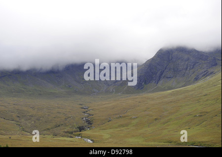 Cuillin Hills, Minginish, Isle of Skye, Scotland, Great Britain Stock Photo