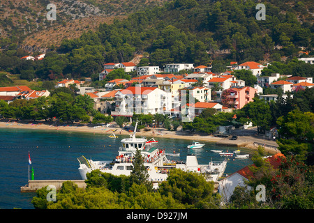 Drvenik town in Croatia Stock Photo