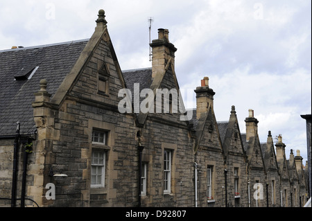 Houses, Edinburgh, Scotland, Great Britain Stock Photo