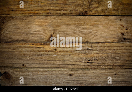 Antique and aged rustic wooden plank background great poster background for carpenters or adventure Stock Photo