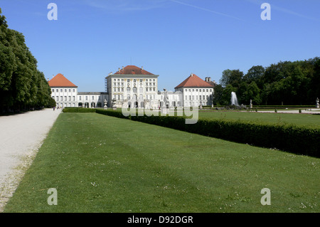 Nymphenburg Palace, Munich, Bavaria, Germany, 2011 Stock Photo