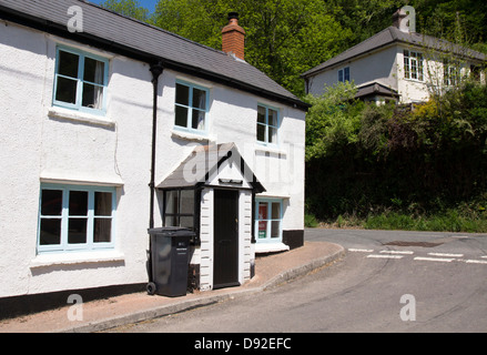 Bridgetown a village on the River Exe between Dulverton and Dunster Stock Photo