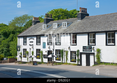 The Stanley arms in the village of Calder Bridge, West Cumbria, England UK Stock Photo