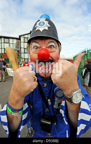 The last Clowns Parade took place in Bognor during the annual clowns convention held at Butlins Stock Photo