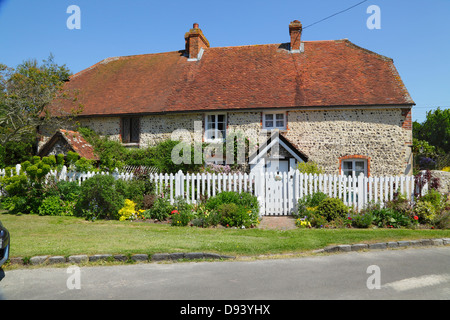 Cottage at Alfriston East Sussex England UK GB Stock Photo