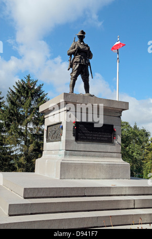The Second Australian Division Memorial, Mont St Quentin, outside Peronne, Somme, France. Stock Photo