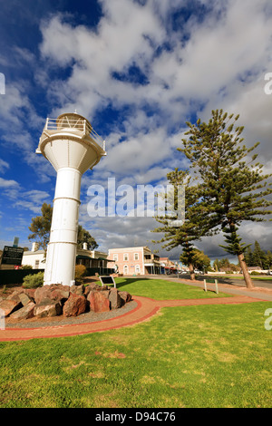 old historic buildings historical Wallaroo Yorke Peninsula South Australia Heritage and Nautical Museum lighthouse Stock Photo