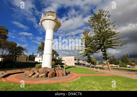 old historic buildings historical Wallaroo Yorke Peninsula South Australia Heritage and Nautical Museum lighthouse Stock Photo