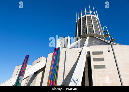 Liverpool Metropolitan Cathedral is Roman Catholic Cathedral in Liverpool, UK. Stock Photo