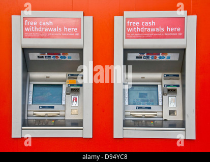 Two Cash Machine ATM Hole in the Wall Automatic Teller Natwest Bank ...