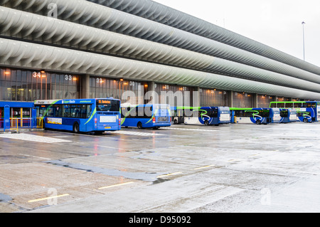 Preston bus and coach station Stock Photo