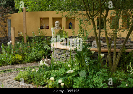 The Get Well Soon garden at RHS Chelsea Flower Show 2013, London, UK. Stock Photo