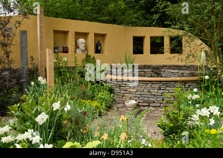 The Get Well Soon garden at RHS Chelsea Flower Show 2013, London, UK. Stock Photo