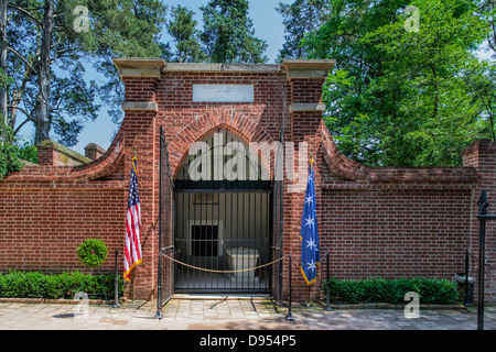 George Washington's tomb, Mt Vernon, Virginia, USA Stock Photo