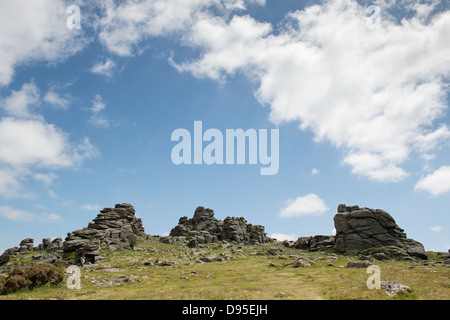 Hound Tor. Dartmoor national park, Devon, England Stock Photo