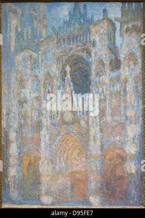 Claude Monet La Cathédrale De Rouen La Portail Et La Tour Saint-Roman ...