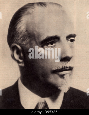 Thomas Beecham (1879-1961) English conductor born in St Helens, Lancashire.  Founder of the London Symphony Orchestra and the Royal Philomonic Orchestra. Stock Photo