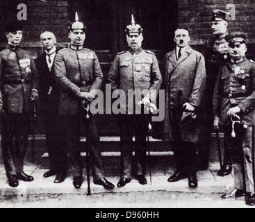 Ludendorff with Hitler, 1923 Stock Photo, Royalty Free Image: 94201309 ...