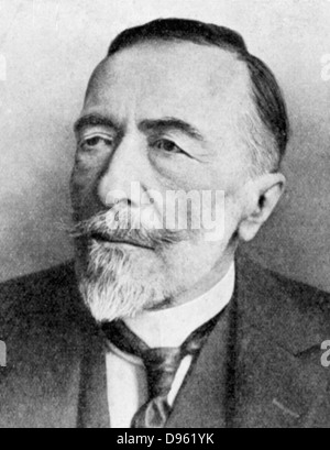 Joseph Conrad (1857-1924) Polish-born British novelist. Stock Photo