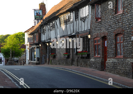 The George Inn at Alfriston East Sussex England UK GB Stock Photo