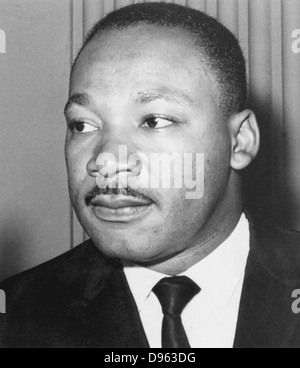 Martin Luther King  Jnr (1929-68). American black civil rights campaigner. Assassinated, supposedly  by James Earl Ray Stock Photo