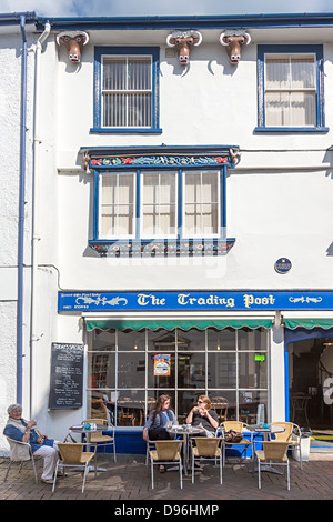 People on the street at Abergavenny Food Festival Monmouthshire South ...