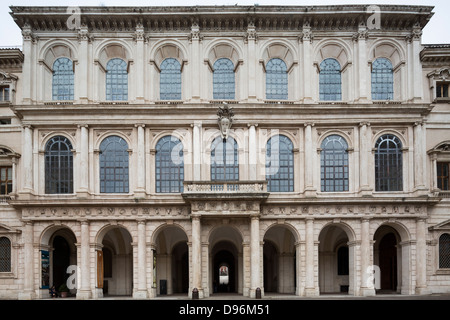 main facade, Palazzo Barberini, Rome, Italy Stock Photo